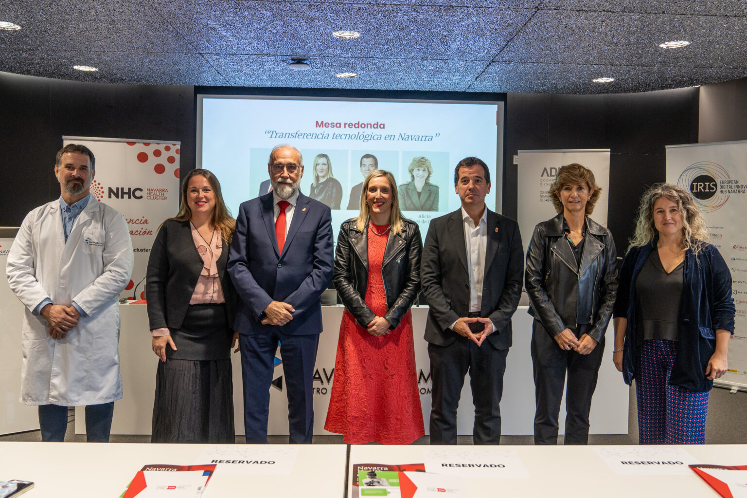 Foto de grupo: Navarra Health Cluster