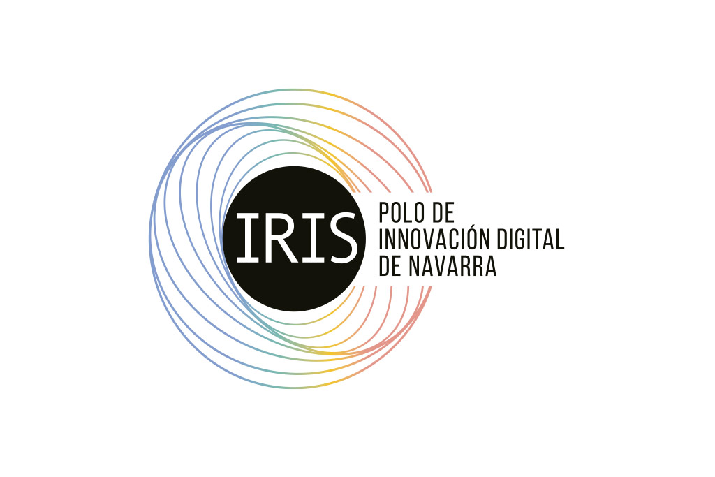 Logotipo de IRIS, Polo de Innovación Digital de Navarra