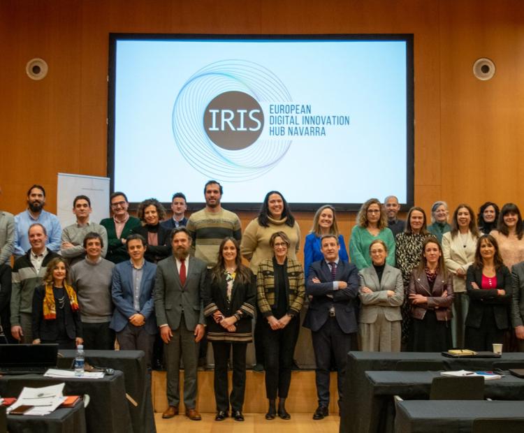 Miembros del Polo de Innovación Digital de Navarra - IRIS