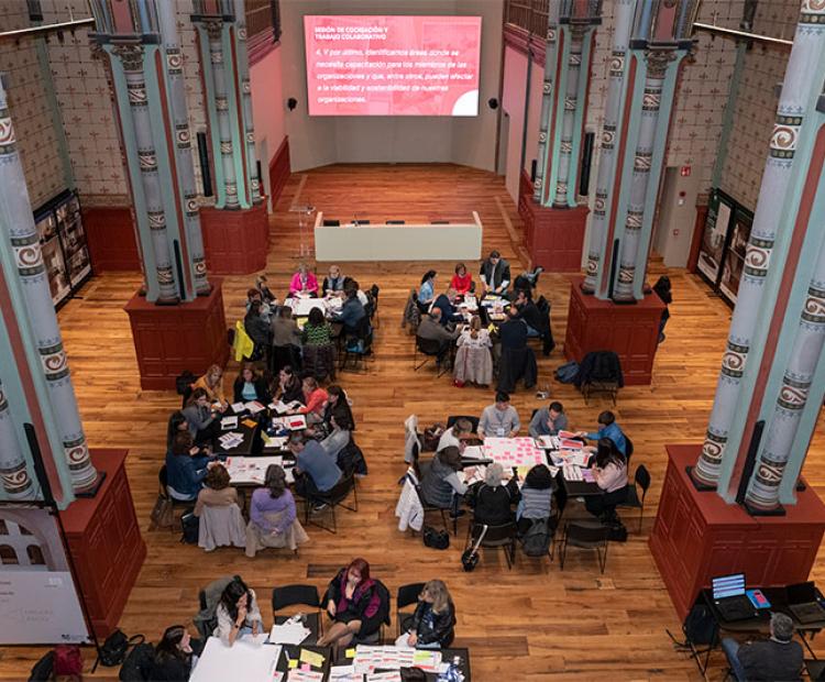 Participantes en la Mesa de Inclusión y Capacitación Digital para el Tercer Sector