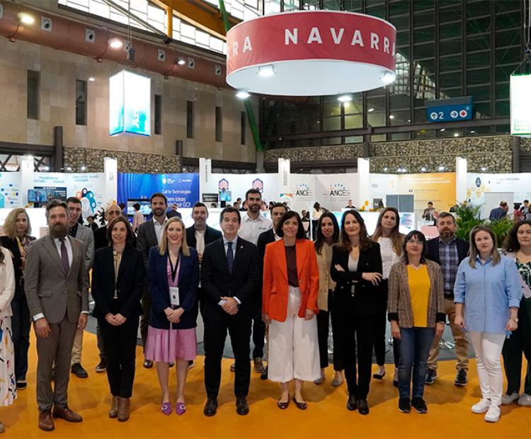 La delegación navarra en Transfiere