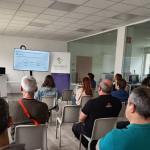 El coordinador del Polo IRIS Ion Arrizabalaga presentando el quipamiento